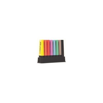 EVIDENZIATORI STABILO DESK SET 8 PZ BOSS ORIGINAL + PASTEL + NATURE + NERO 7008-1