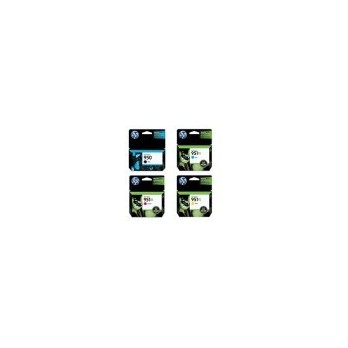 CARTUCCIA HP MULTIPACK 4  HP 950XL Bk+ HP 951XL C M Y ORIGINALE C2P43AE