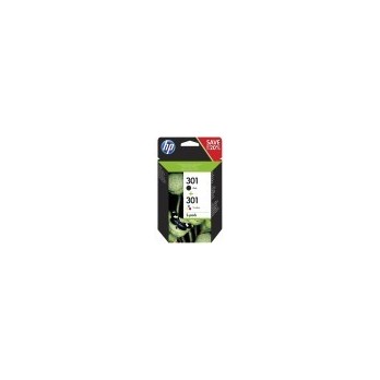 CARTUCCIA HP 301 Bk+ HP 301 Colore multipack Orignale N9J72AE