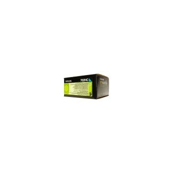 TONER LEXMARK 70C2HC0 702HC CYAN 3000COPIE