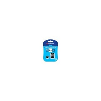 VERBATIM MICRO SD MEMORY CARD SDHC 8 GB