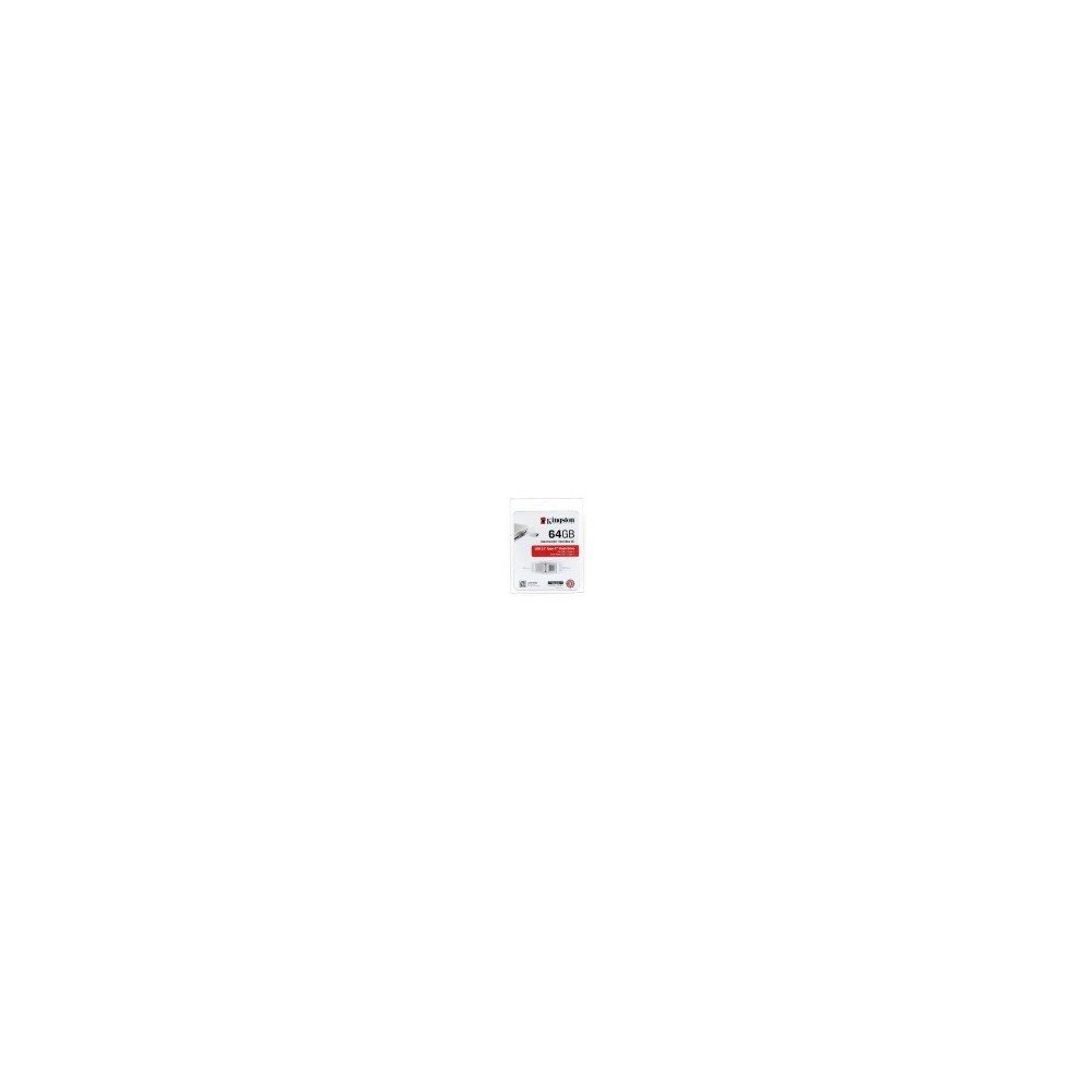 KINGSTON DTDUO3C 64GB USB 3,0 SMARTPHONE E TABLET TASSA SIAE INCLUSA