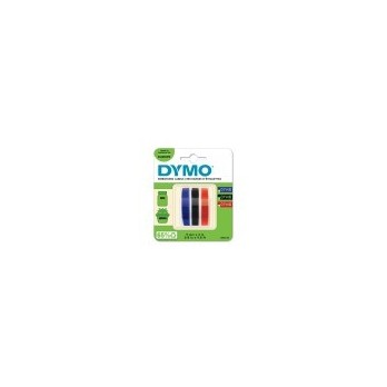 ETICHETTE LABEL PER DYMO KIT 3PZ NERO-BLU-ROSSO S0847750 3,3 9MM TAPE EU