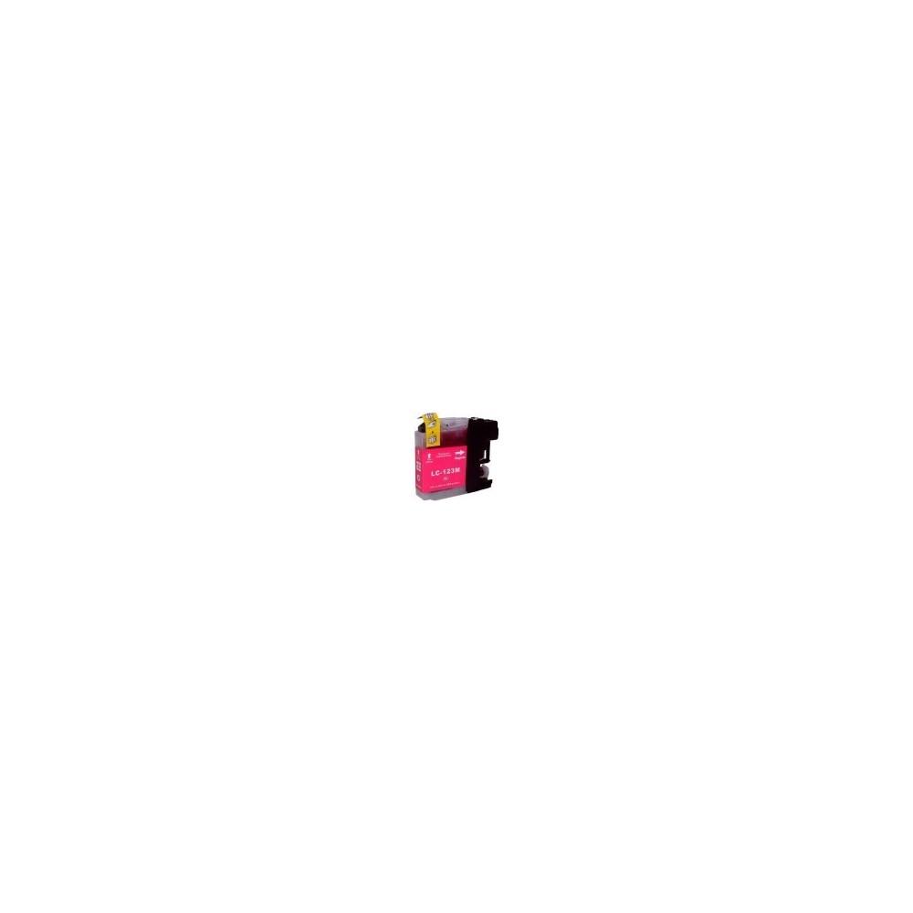 CARTUCCIA X BROTHER LC 121 LC 123 MAGENTA COMP