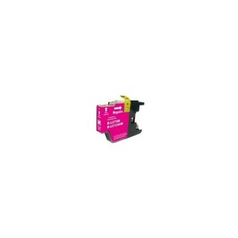 CARTUCCIA X BROTHER LC 1240 MAGENTA COMPATIBILE 10ML