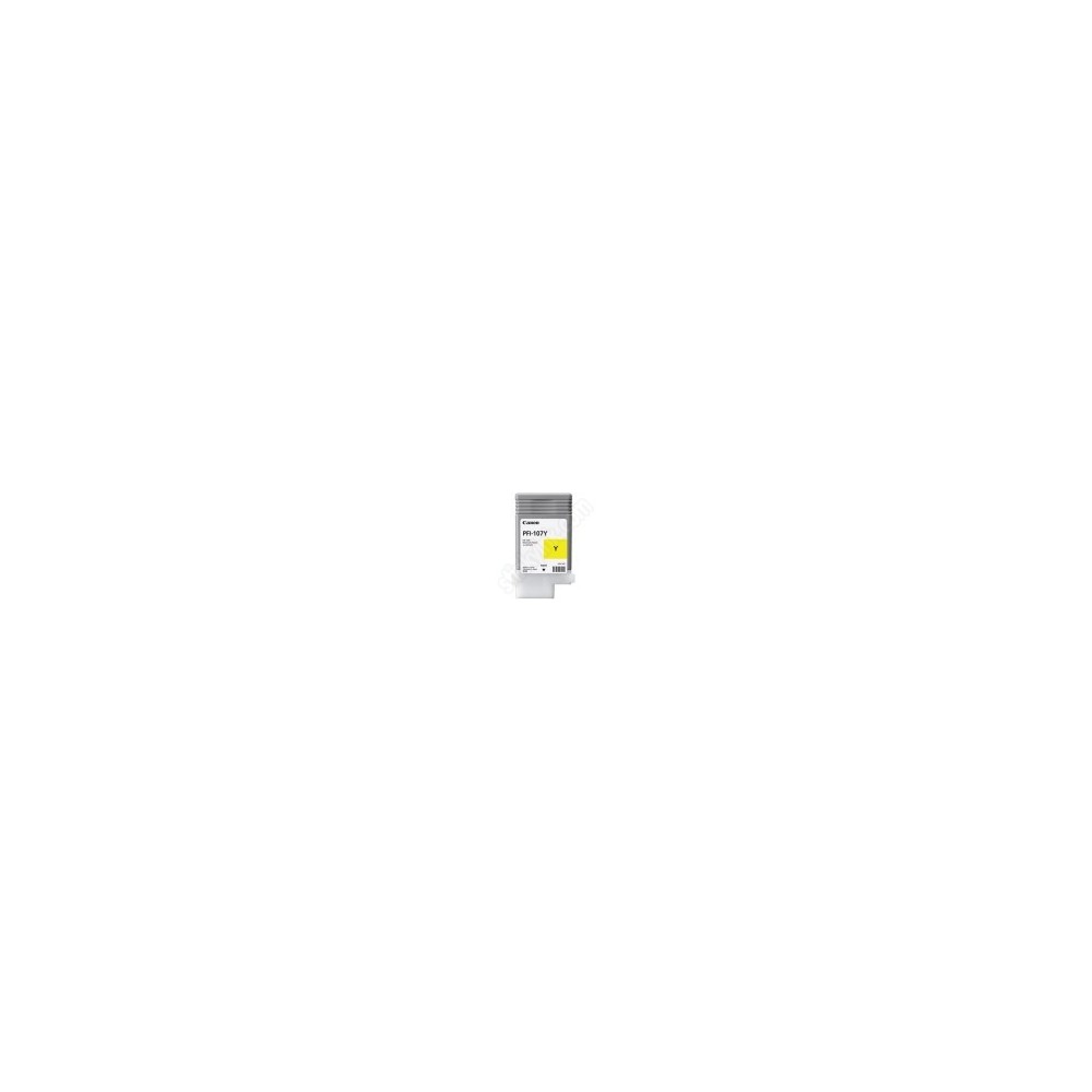 CARTUCCIA CANON PFI 107 YELLOW ORIGINALE