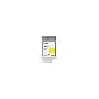 CARTUCCIA CANON PFI 107 YELLOW ORIGINALE