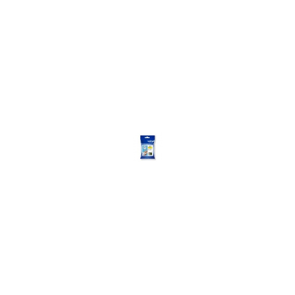 CARTUCCIA BROTHER LC 421 Y ORIGINALE 200 COPIE