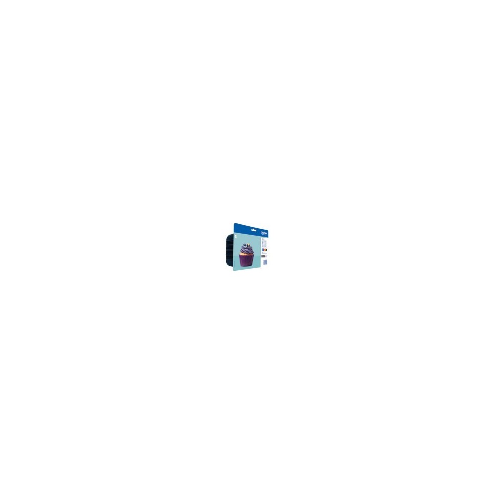 CARTUCCIA BROTHER LC 123 MULTIPACK BK C M Y ORIGINALE